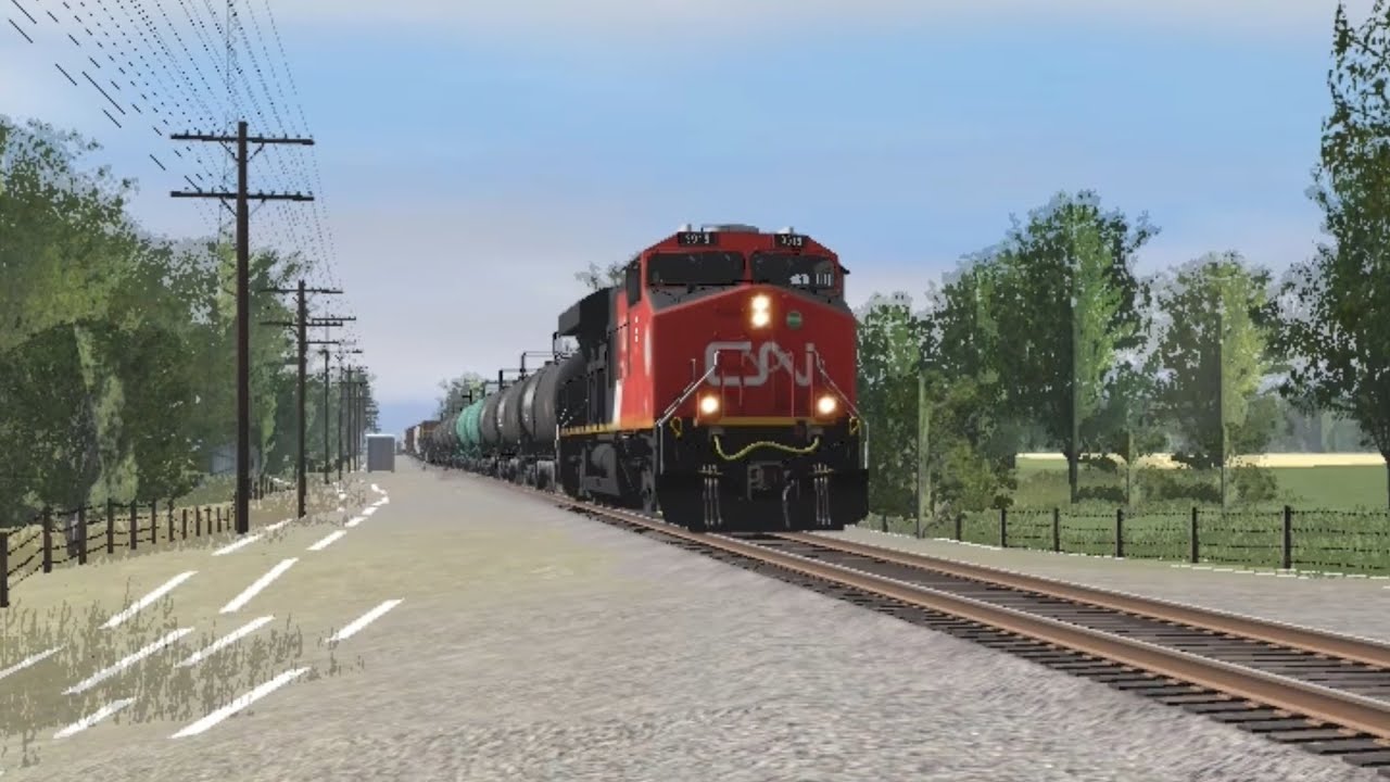 Trainz 2019 Railfanning: CN Flint Subdivision Part 1!