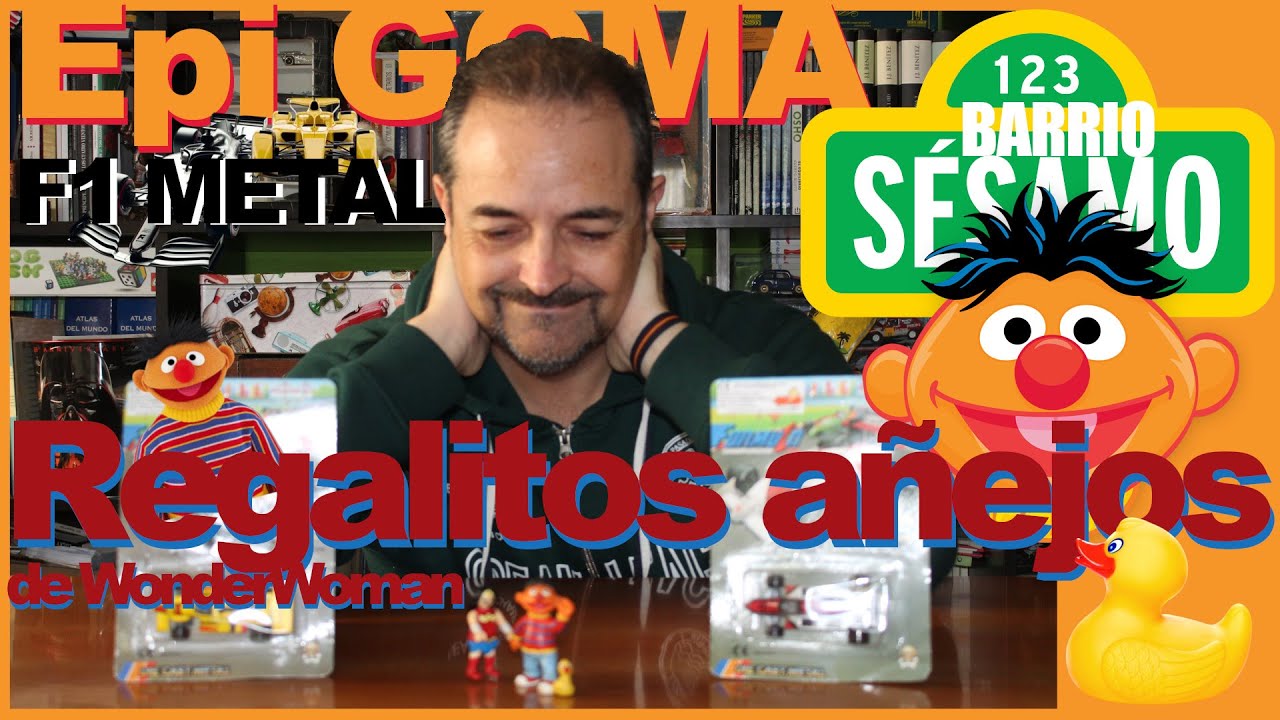 Regalitos de 🦸‍♀️WonderWoman, o ese 🍊Epi de GOMA BULLYLAND made in Germany y 🏎️🏎️F1 METAL fundido