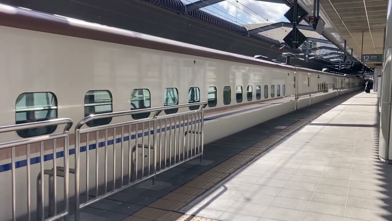 北陸新幹線はくたか561号敦賀行き長野駅12番線発車