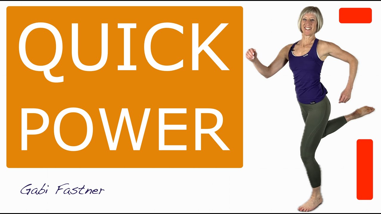 ⏲️ 23 min. Quick Power | cardio - running - Training | beliebig erweiterbar | ohne Geräte, im Stehen