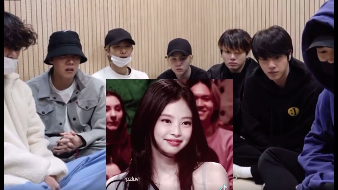BTS reaction to Jennie’s edits