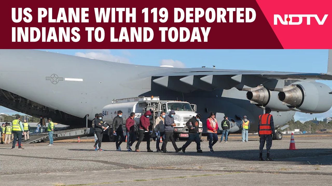Deportation Row | US Plane With 119 Deported Indians To Land Today, Opposition Raises Questions