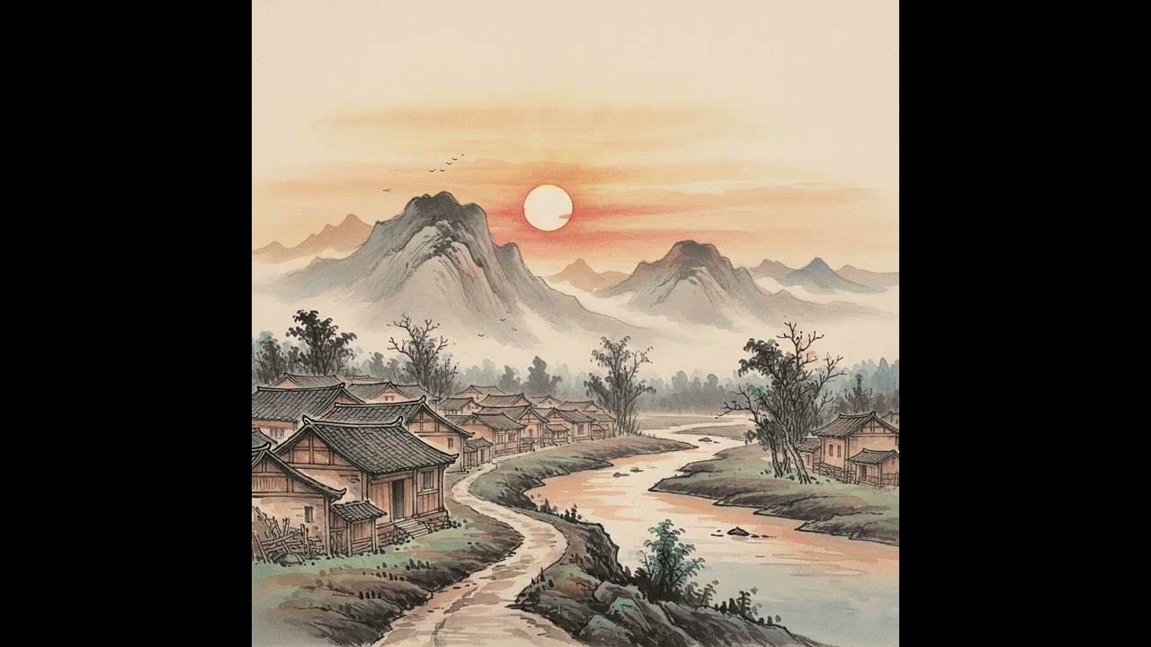 小禅 - 归途的夕阳 [Sunset on the way home]