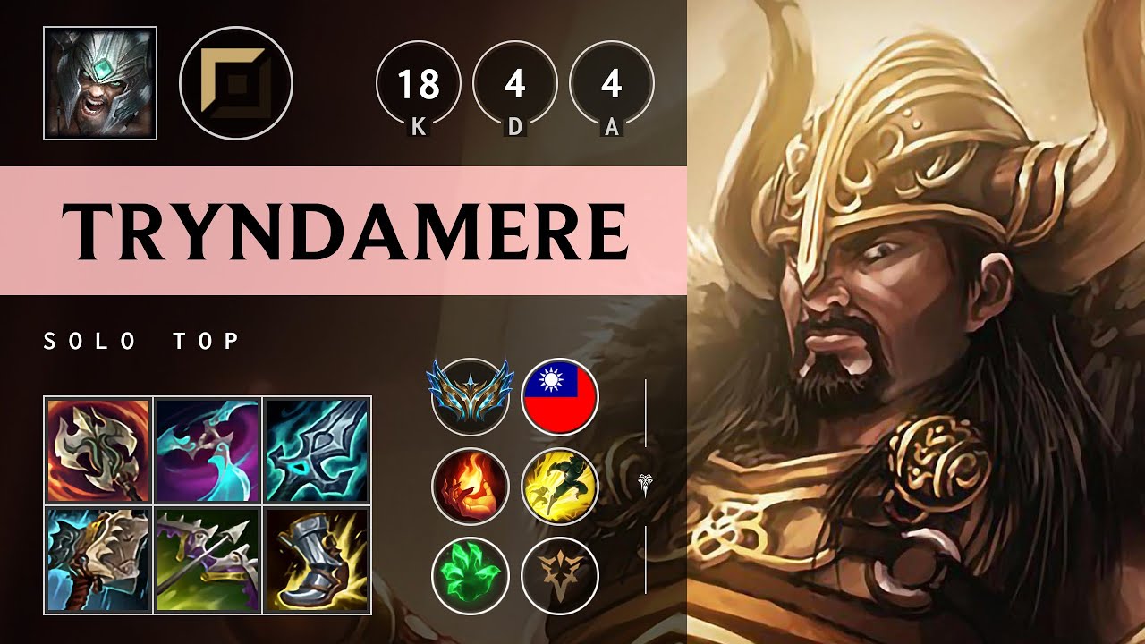Tryndamere Top vs K'Sante: Legendary - TW Challenger Patch 14.24