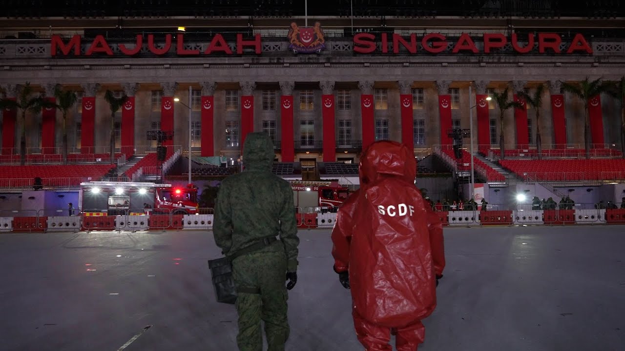 Singapore Army x SCDF Collaboration -  Happy International Friendship Day 🎉🤝