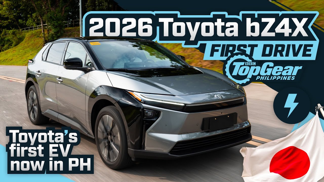 Первый тест-драйв Toyota bZ4X 2026: крупнейший автопроизводитель Филиппин присоединяется к гонке ...