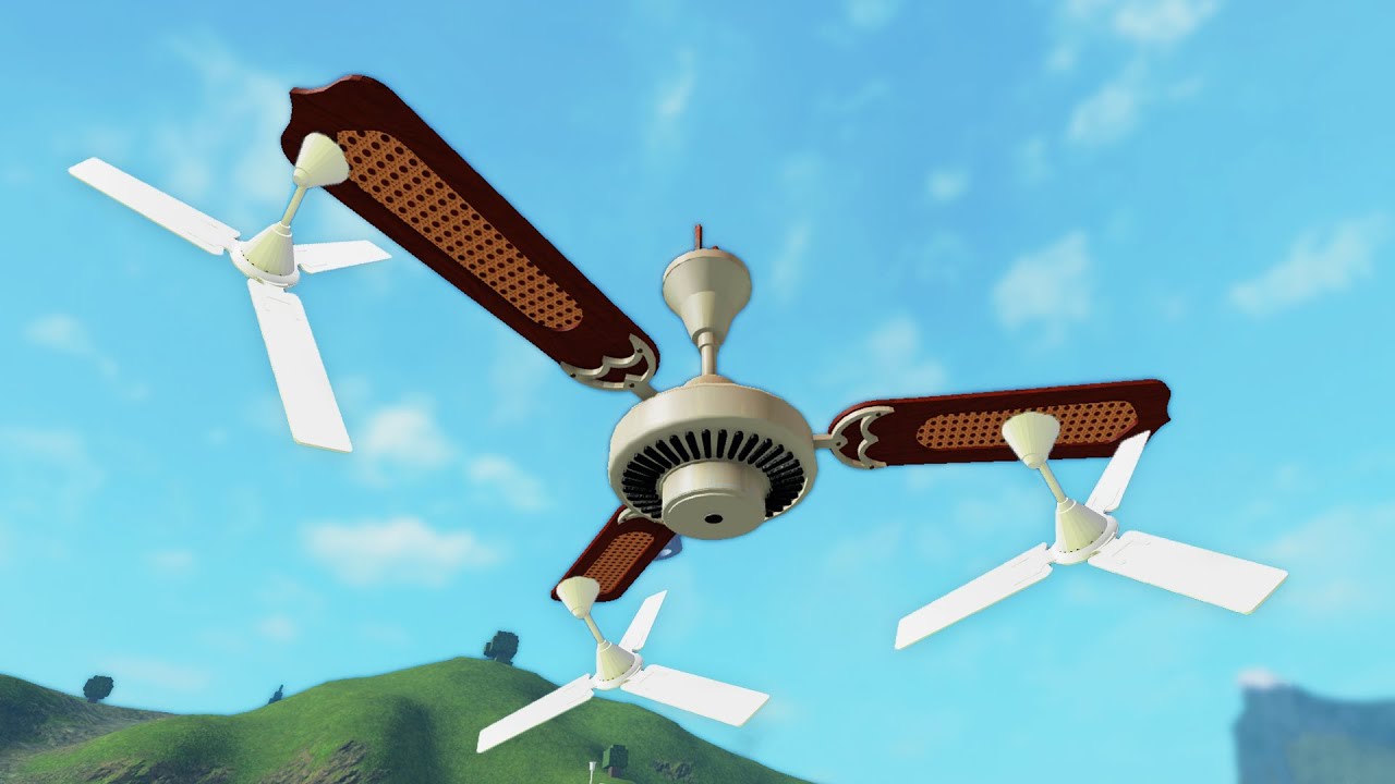 Drama Ceiling Fan Wobbly in Place | Funny Roblox