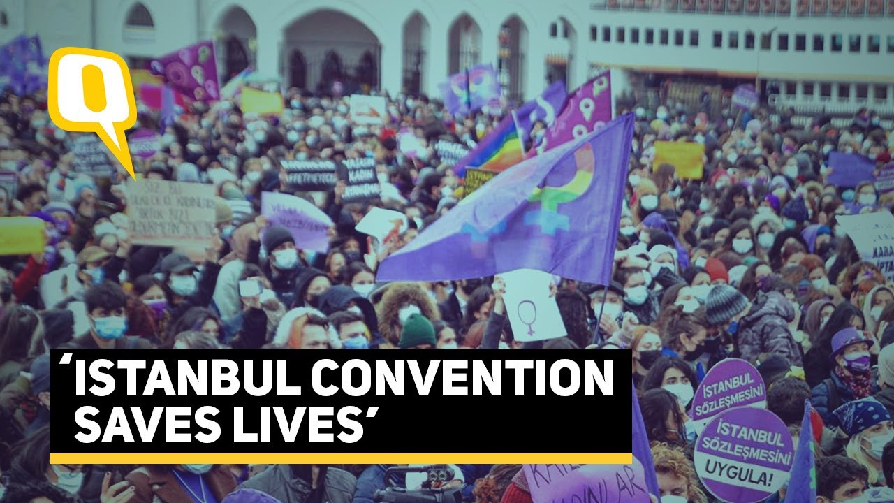 Istanbul Convention: Women Protest as Turkey Withdraws From Human Rights Treaty | The Quint
