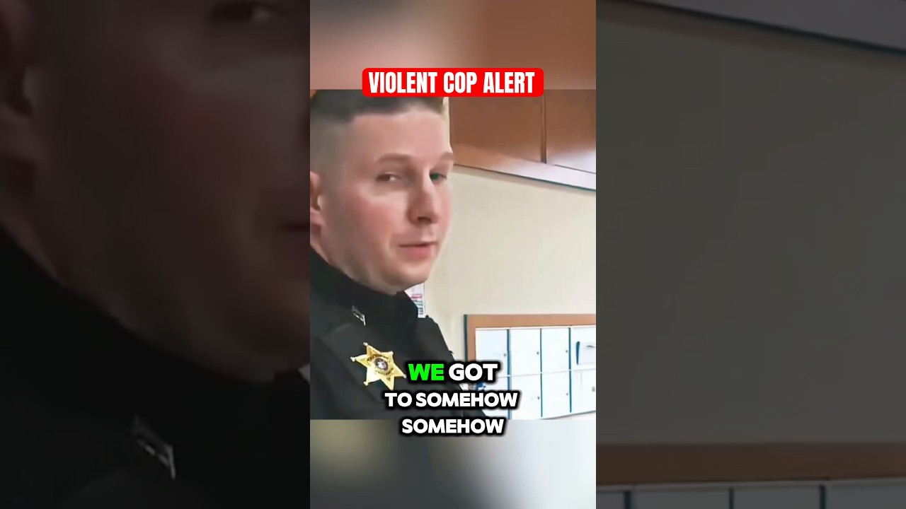 Violent Corrupt Cop Gets Owned By Sergeant😨
