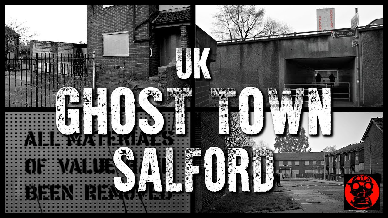 Abandoned High Street Estate - Hanky Park - Salford - Urbex UK - Post Apocalyptic Ghost Town