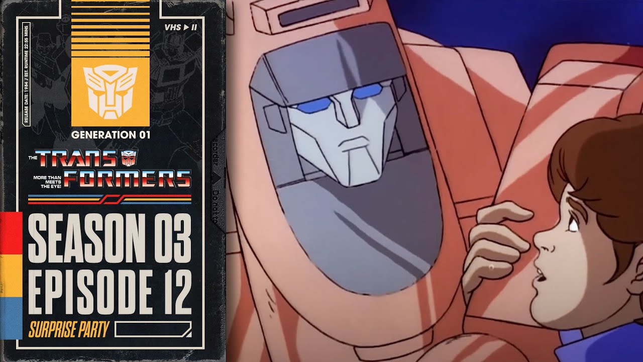 Вечеринка-сюрприз | Трансформеры: Поколение 1 | Сезон 3 | Эпизод 12 | Hasbro Pulse