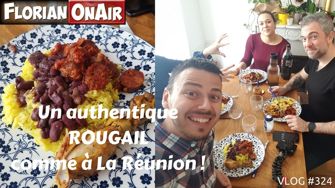 Un authentique ROUGAIL SAUCISSE boucané comme à La Réunion - VLOG #324