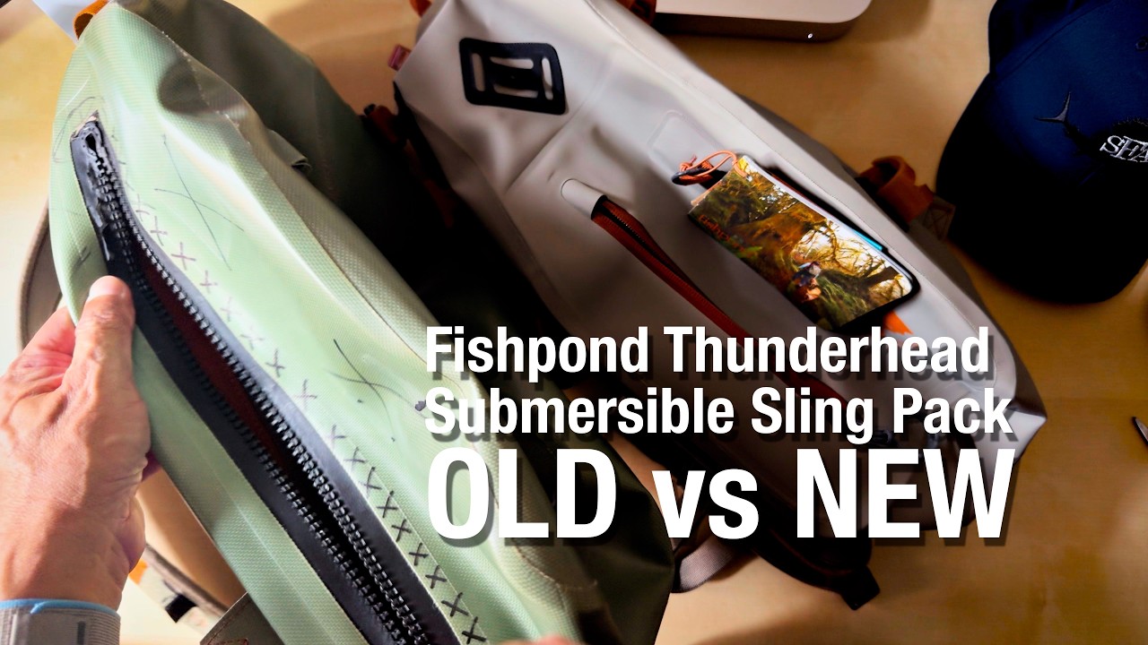 Fishpond Thunderhead Sling Pack replacement | Old vs New model side by side