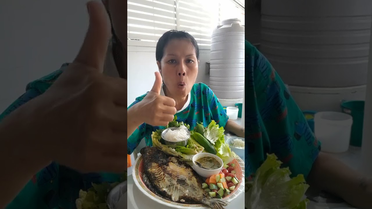 Ep.756 เมนูปลาเผาผักเยอะ แซบหลายเด้อพี่น้อง มาเด้อจ้า.