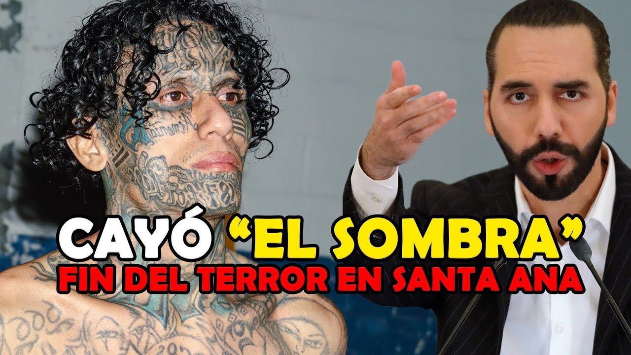 así cayó “El Sombra” y 116 pandilleros tras un mega operativo ordenado por Nayib Bukele