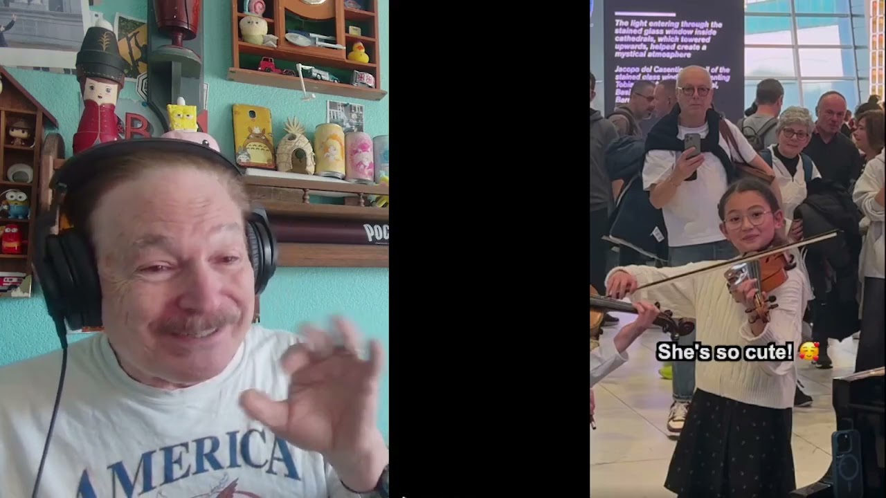 Vivaldi's Winter - 2 girls on violins and a piano player (Rome airport), A Layman's Reaction