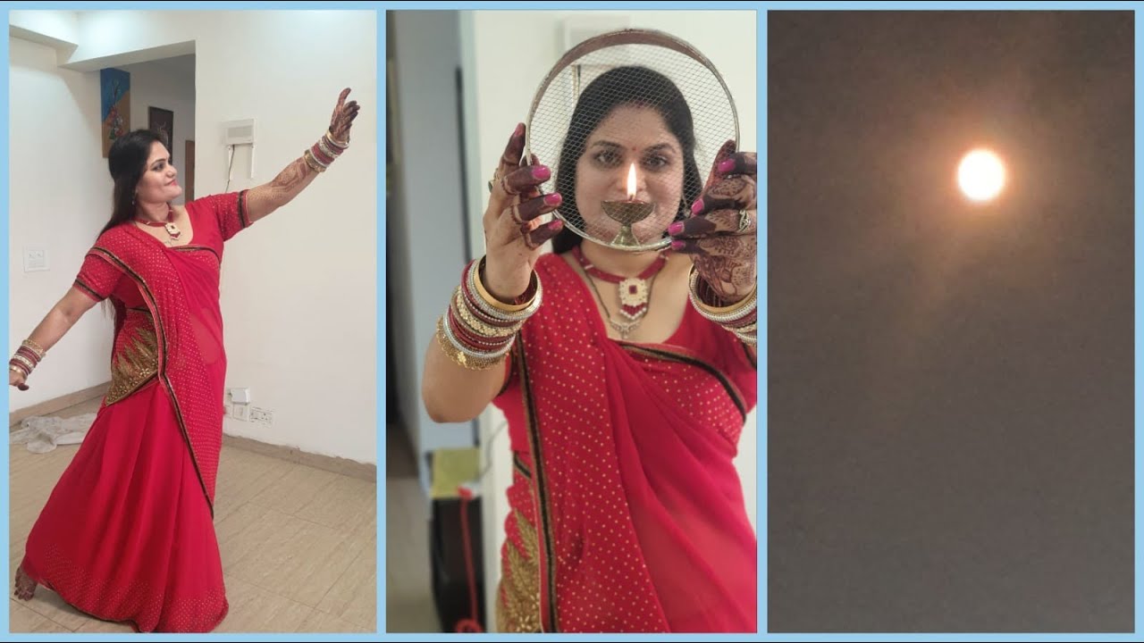 Karwa Chauth special  Solah Shringar dance + Mehndi
