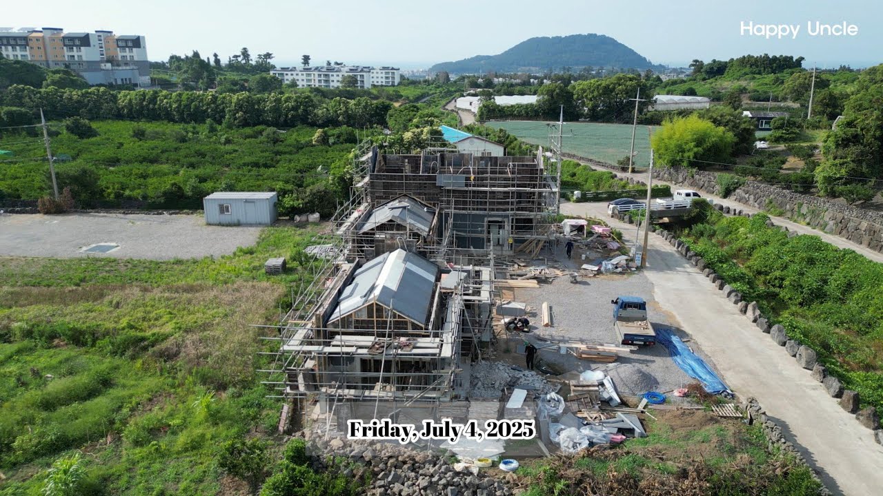 은퇴하고 제주에 정착한 항공 파일럿 출신 건축주님 집짓기-2부