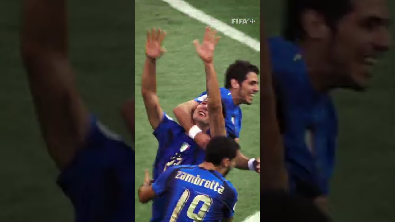 Marco Materazzi, rising high on an unforgettable night ⚽💥🇮🇹 | #Shorts