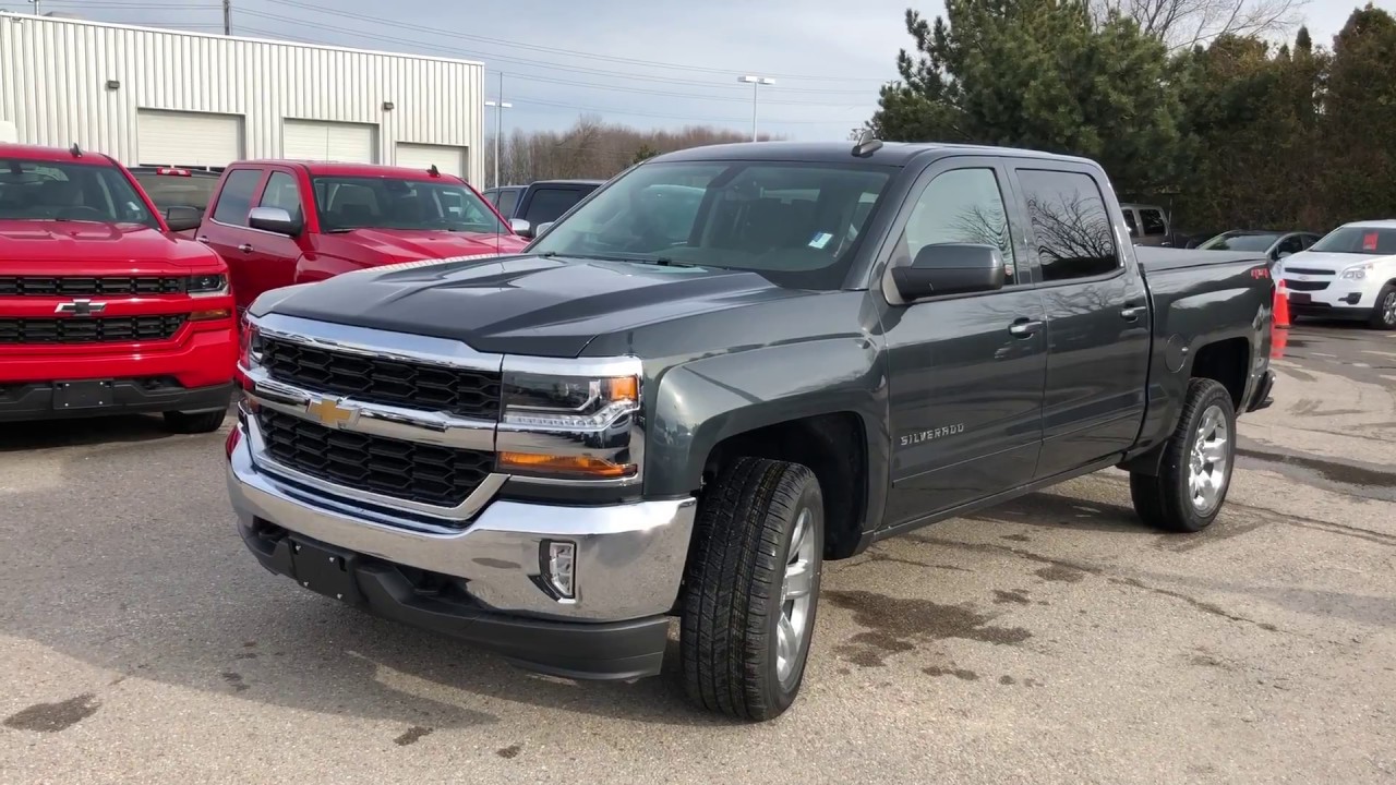 2018 Chevrolet Silverado 1500 LT 4WD Crew Cab Roy Nichols Motors Courtice ON