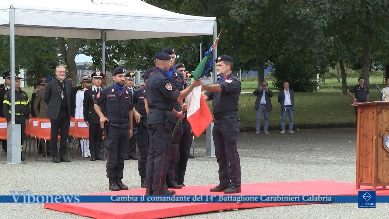 Cambia il comandante del 14° Battaglione Carabinieri Calabria