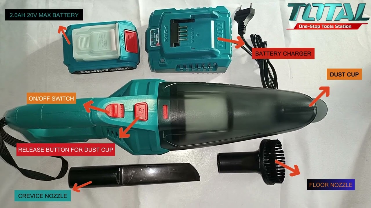 LITHIUM ION VACUUM CLEANER 20W  TVLI20126