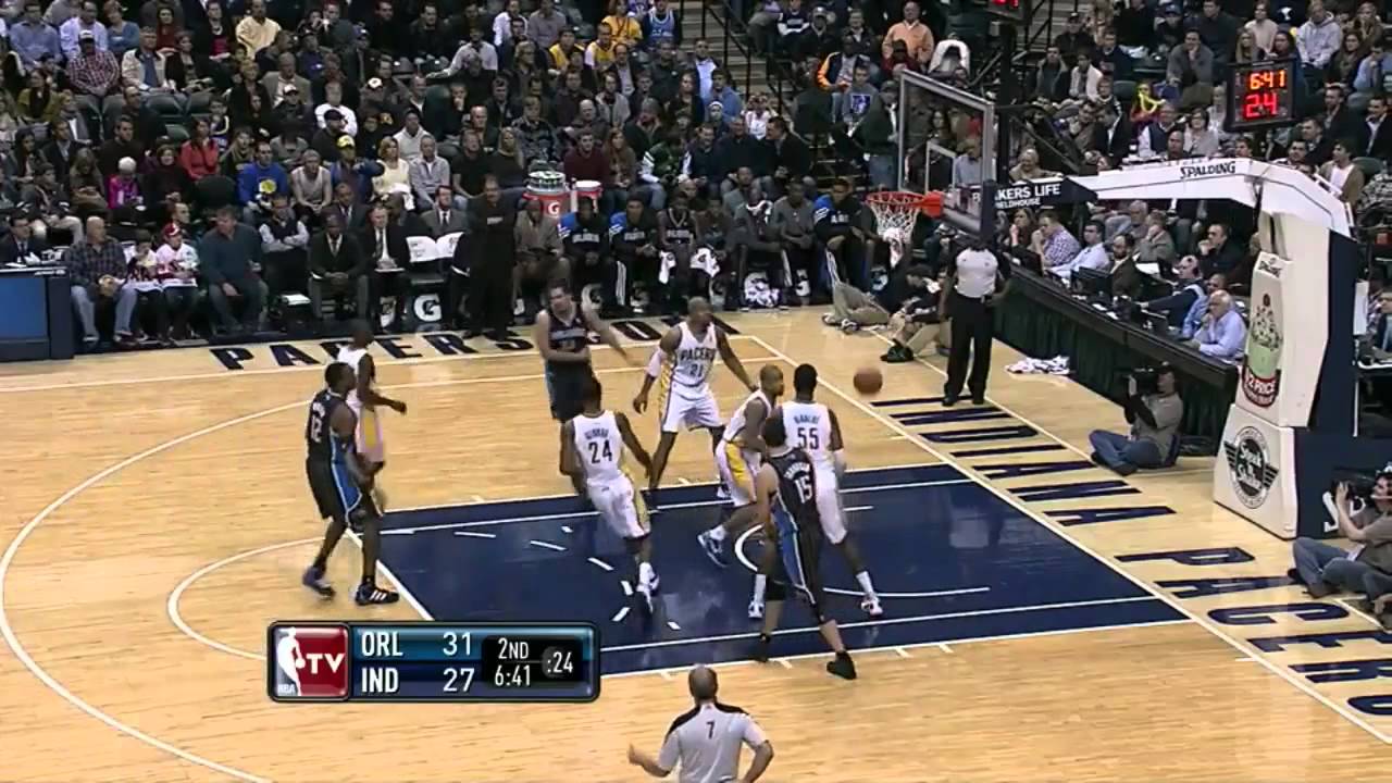 02.04.2012 - Dwight Howard vs Pacers 27 Pts (3 Dunks + 8 Reb, 2 Blk)