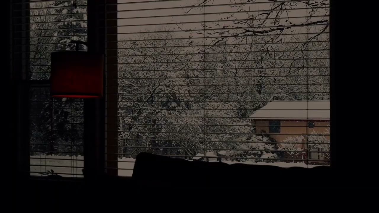 Maine Winter-10 Hours of ambience snowfall brown noise sleep better