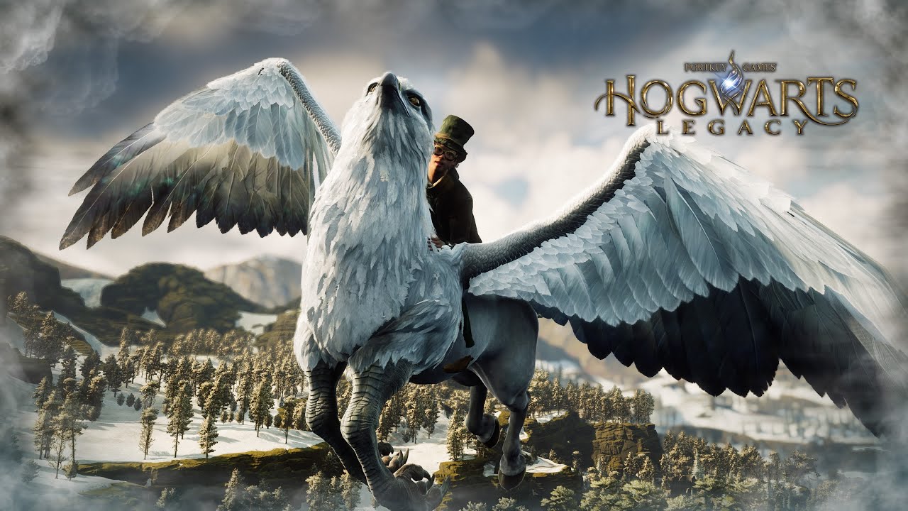 Hogwarts Legacy |Flying Free Rome (No HUD) 4K