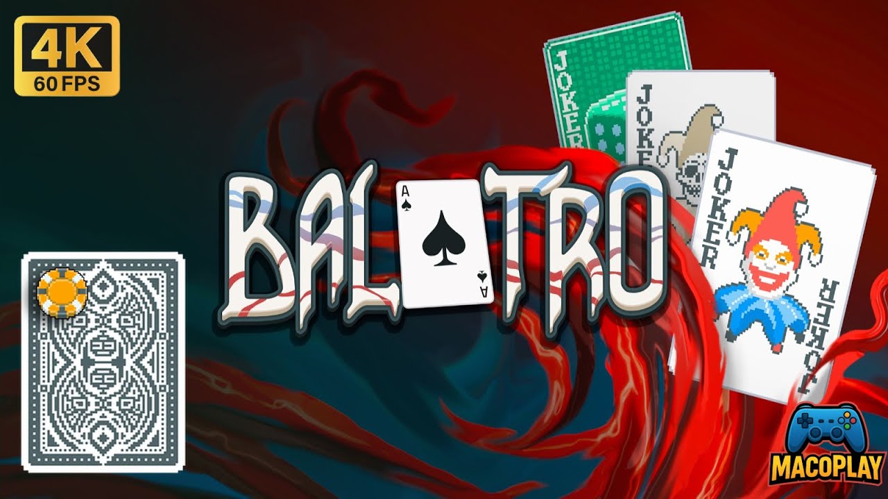 Balatro | Black Deck - Gold Stake (Silent 4K 60FPS)