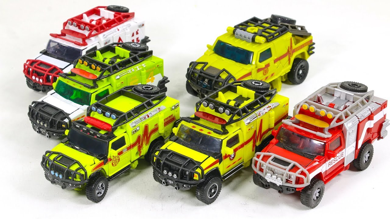 Transformers Autobot Deluxe Class Ratchet 6 Vehicles Car Toys Transformation