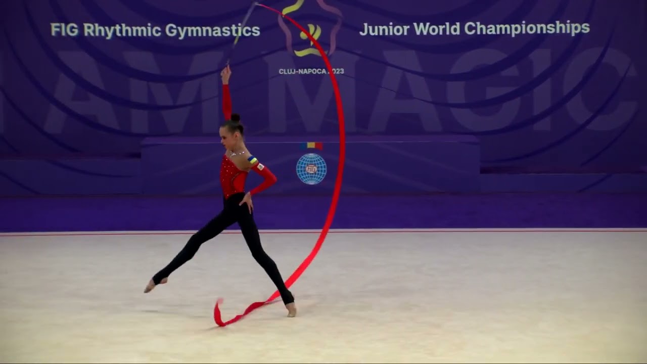 ONOFRIICHUK Taisiia (UKR) - 2023 Rhythmic Junior Worlds Qualifications RI Individual