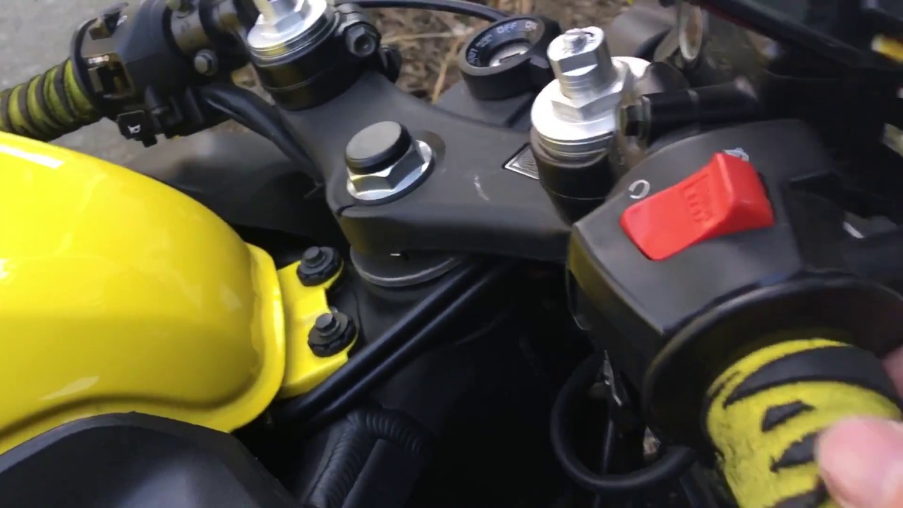 CBR 600 F4i oil change how to