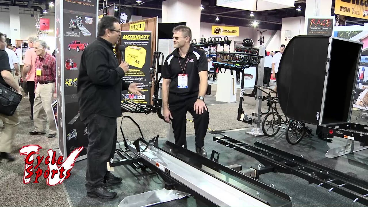 SMC600 Hitch Mounted Motorcycle Transport from SEMA Show