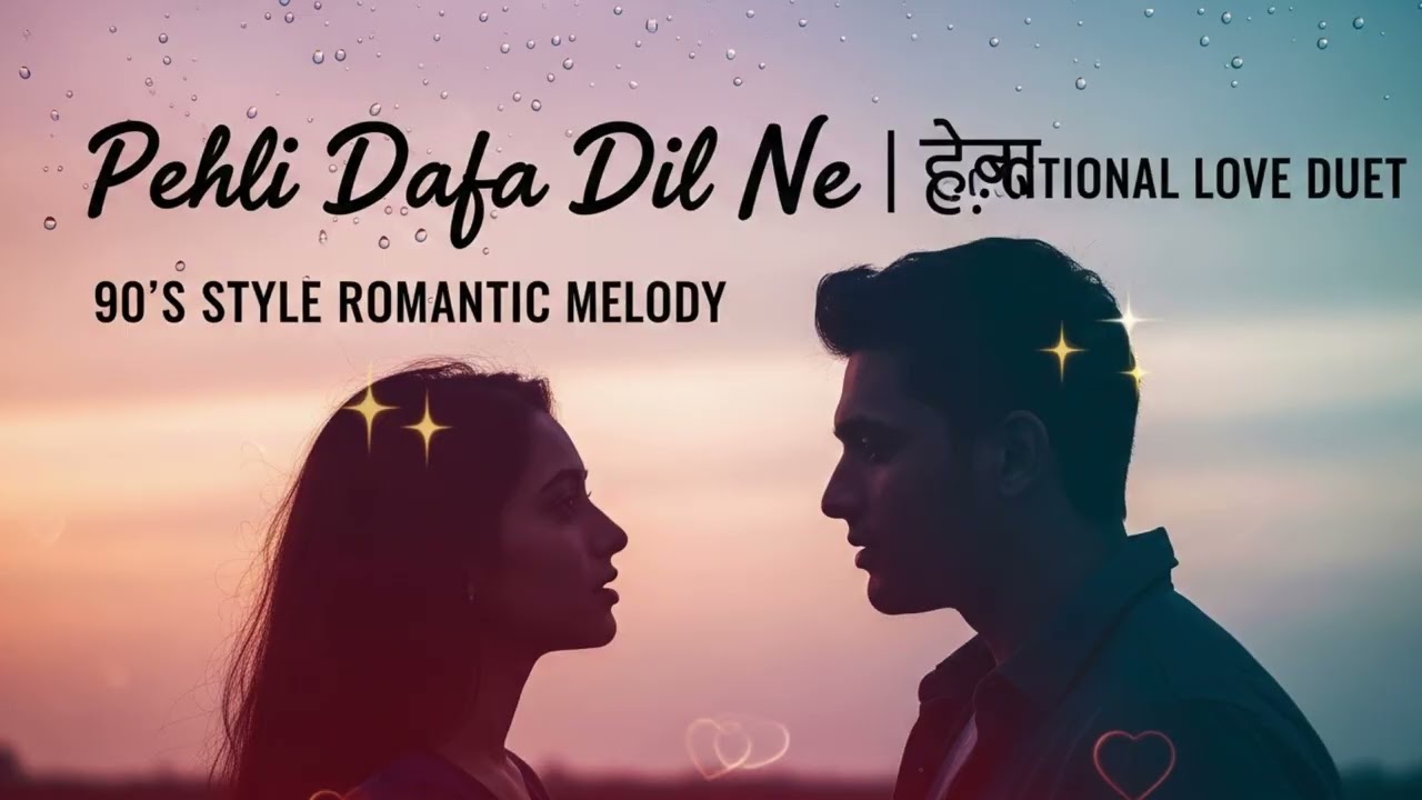Pehli Dafa Dil Ne 💖 | 90’s Style Romantic Duet | Emotional Love Song