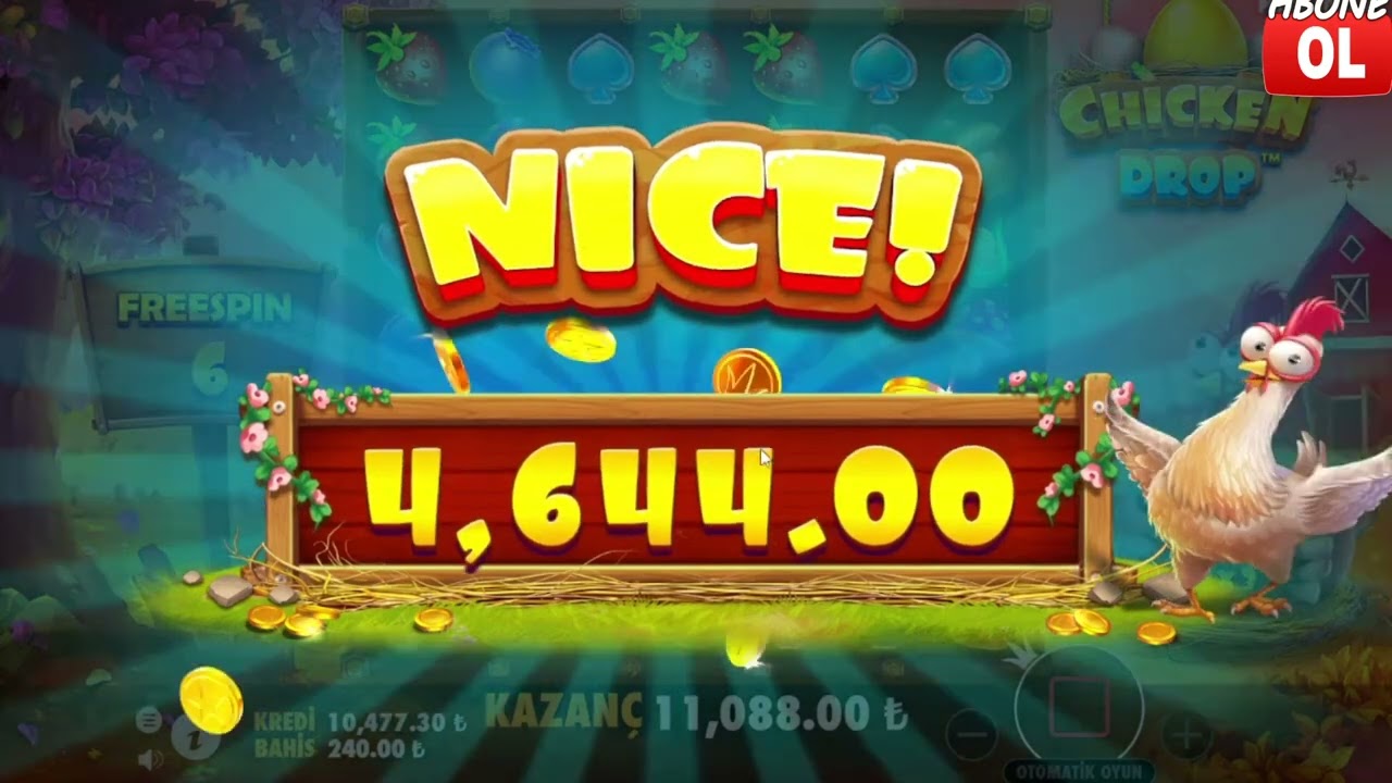 Şans yüzümüze güldü!   CHİCKEN DROP 🐣 