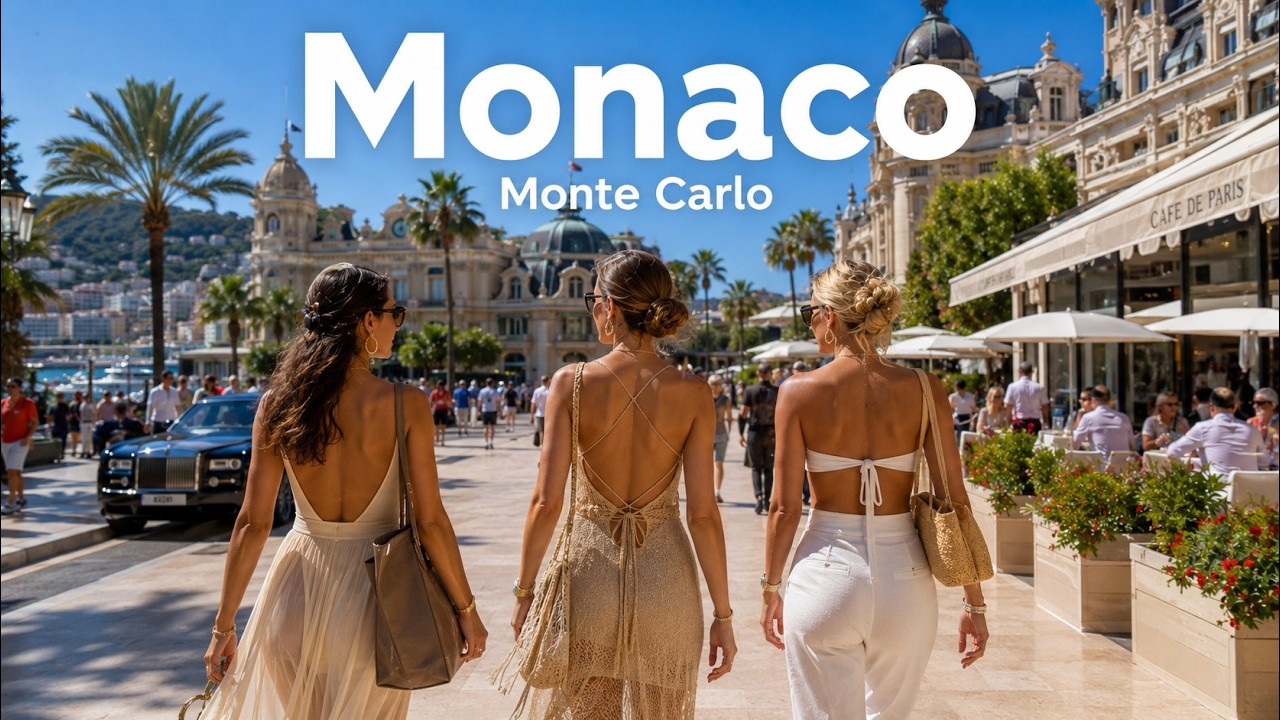 Monaco 🇲🇨 &mdash; A Monegasque Walking Tour &mdash; 4K HDR 60fps