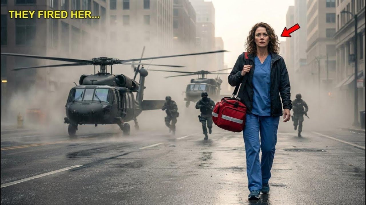 Fired and Walking Home - Minutes Later, Two Helicopters Landed Looking for the Nurse