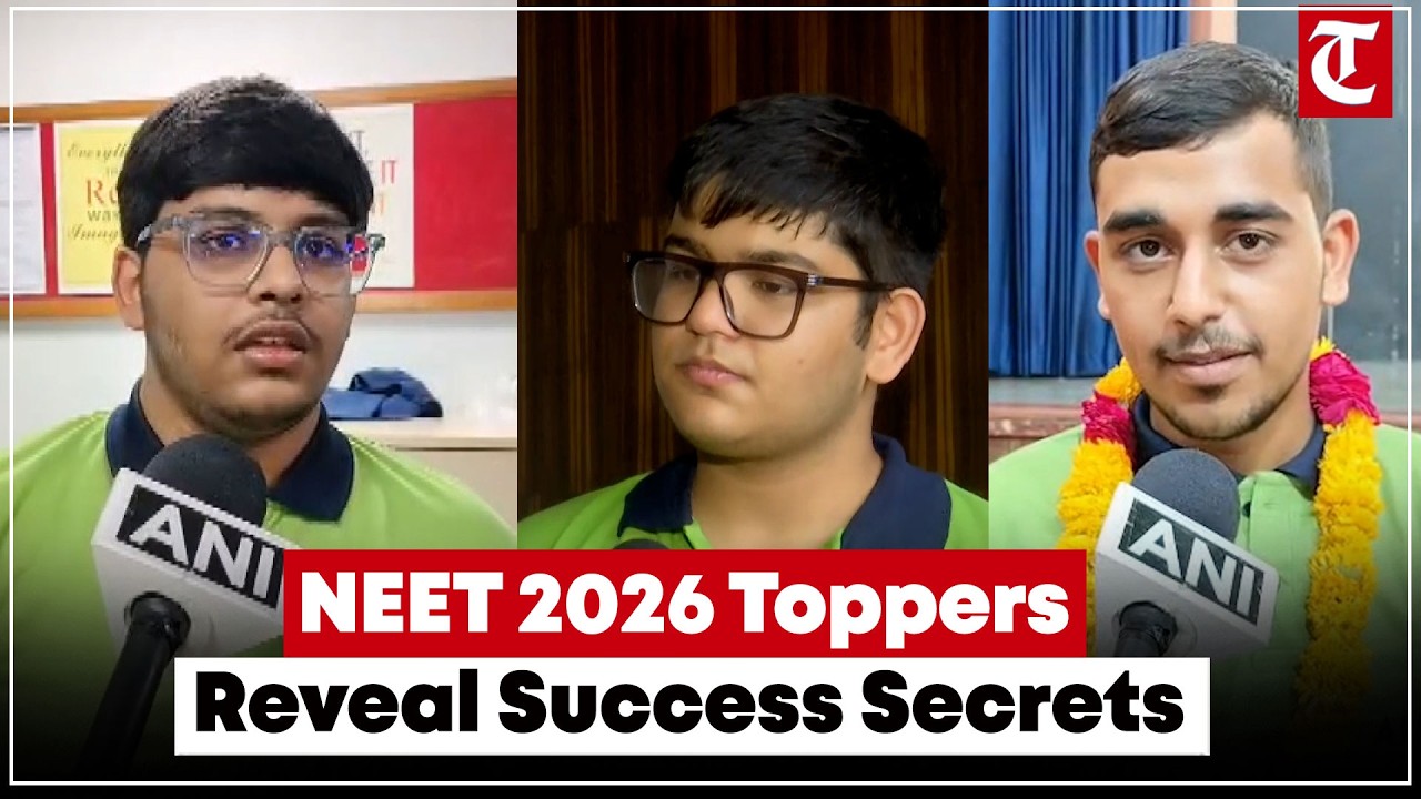 NEET UG 2026 Toppers Reveal Success Secrets | AIR 2, AIR 4 & AIR 9 Share Their Journey