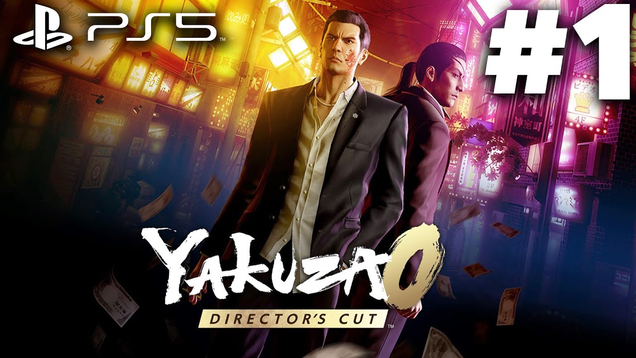 Yakuza 0 Director's Cut PS5 Gameplay Walkthrough Part 1 - INTRO