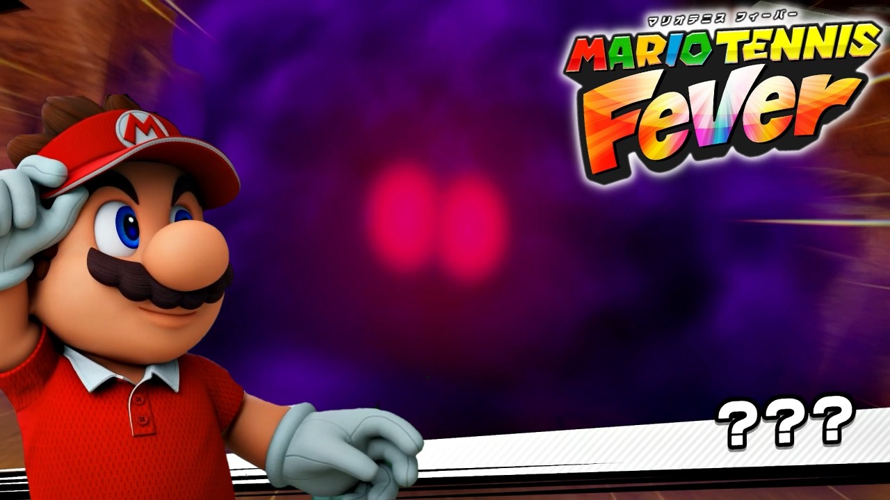 魔物を倒して元の体に戻るぞ！！『マリオテニス フィーバー』