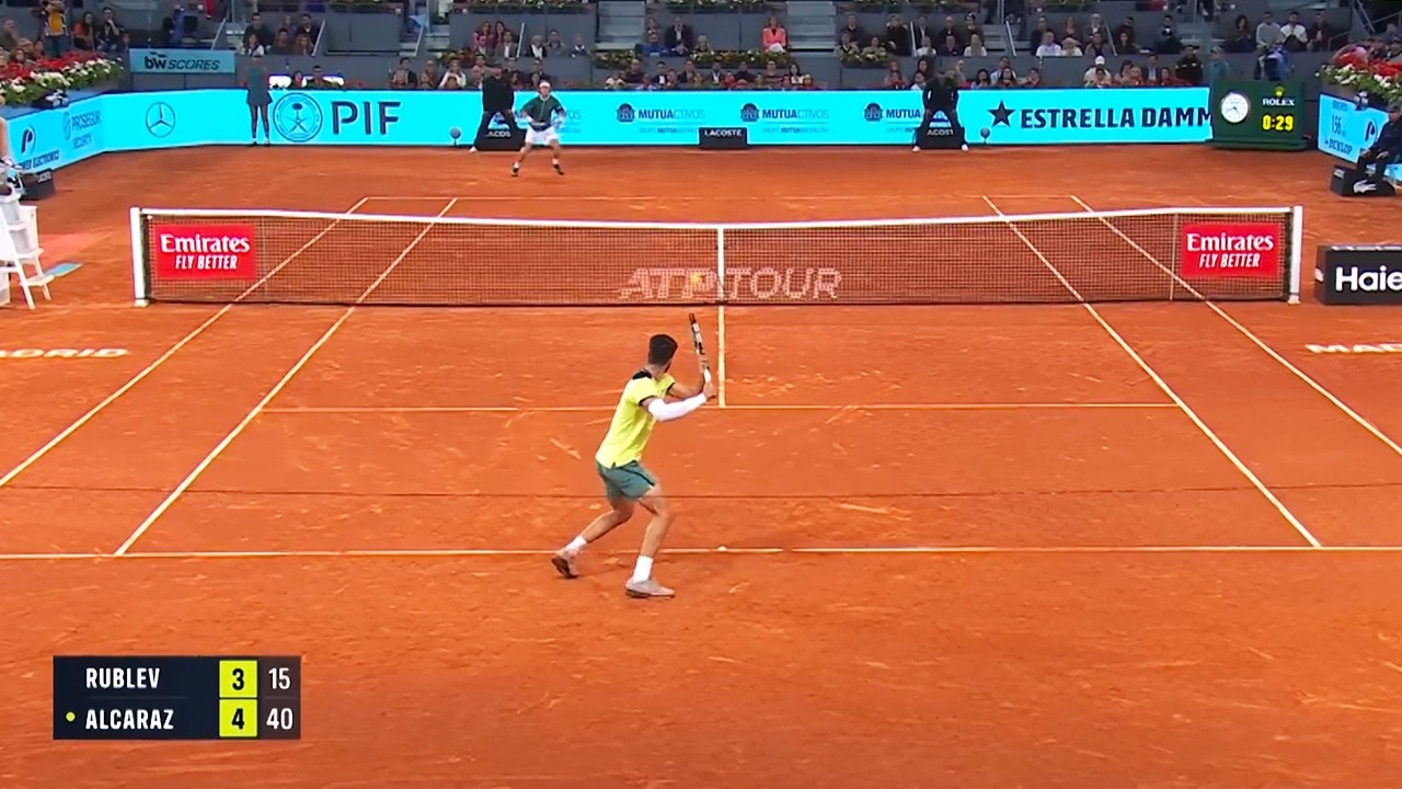 Carlos Alcaraz Court Level 2024 ● Tennis On Another Level