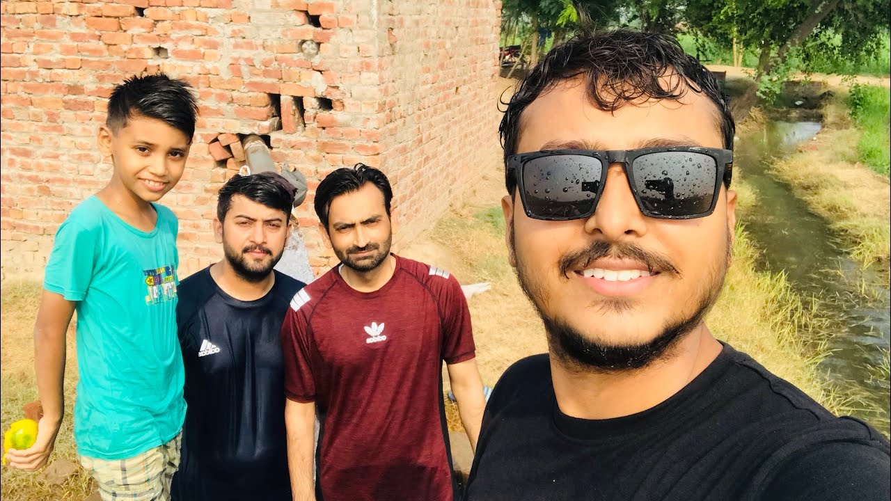Whole Day Spent At Village || Punjabi Boys