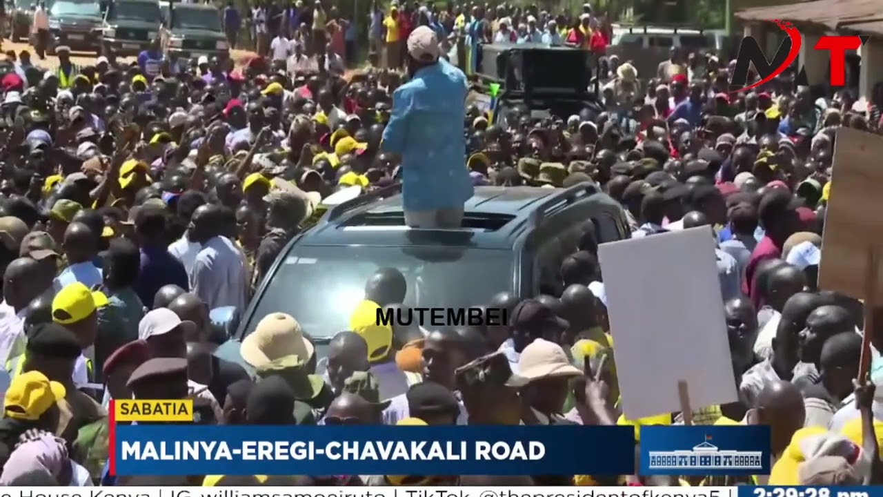 SHOCK AS PRES RUTO TAKES OVER VIHIGA ATTACKING OPPOSITION BADLY!!