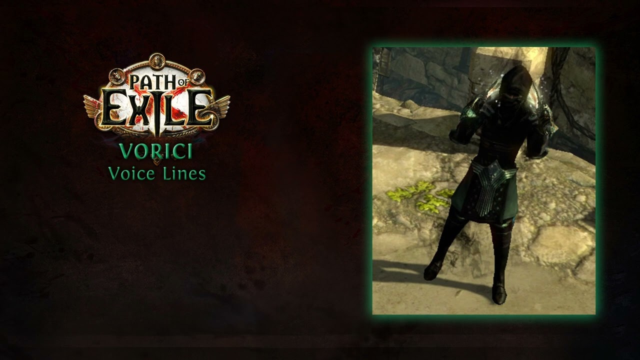 Path of Exile &mdash; Реплики Воричи &mdash; Внутриигровые цитаты