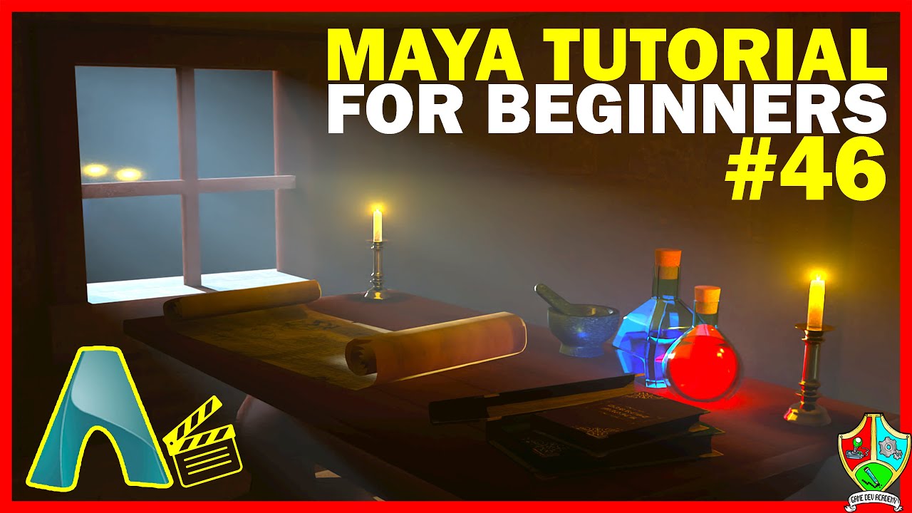 Как визуализировать сцену с помощью ARNOLD в Maya | Учебное пособие по Maya 2020 для начинающих