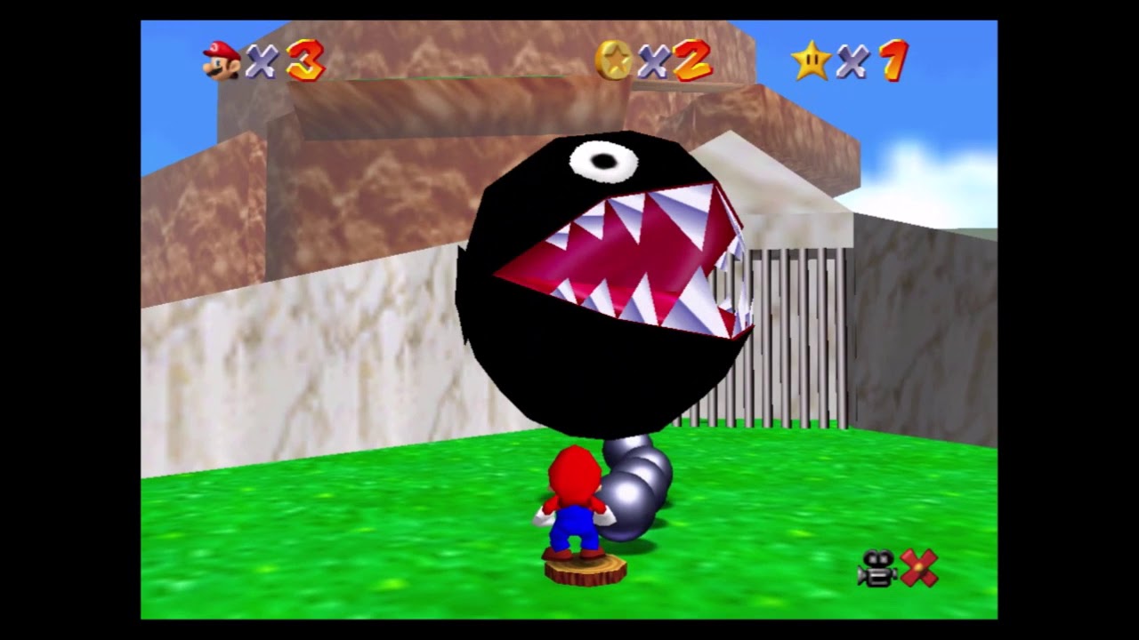 Super Mario 64 HD Boss 2 - Chain Chomp