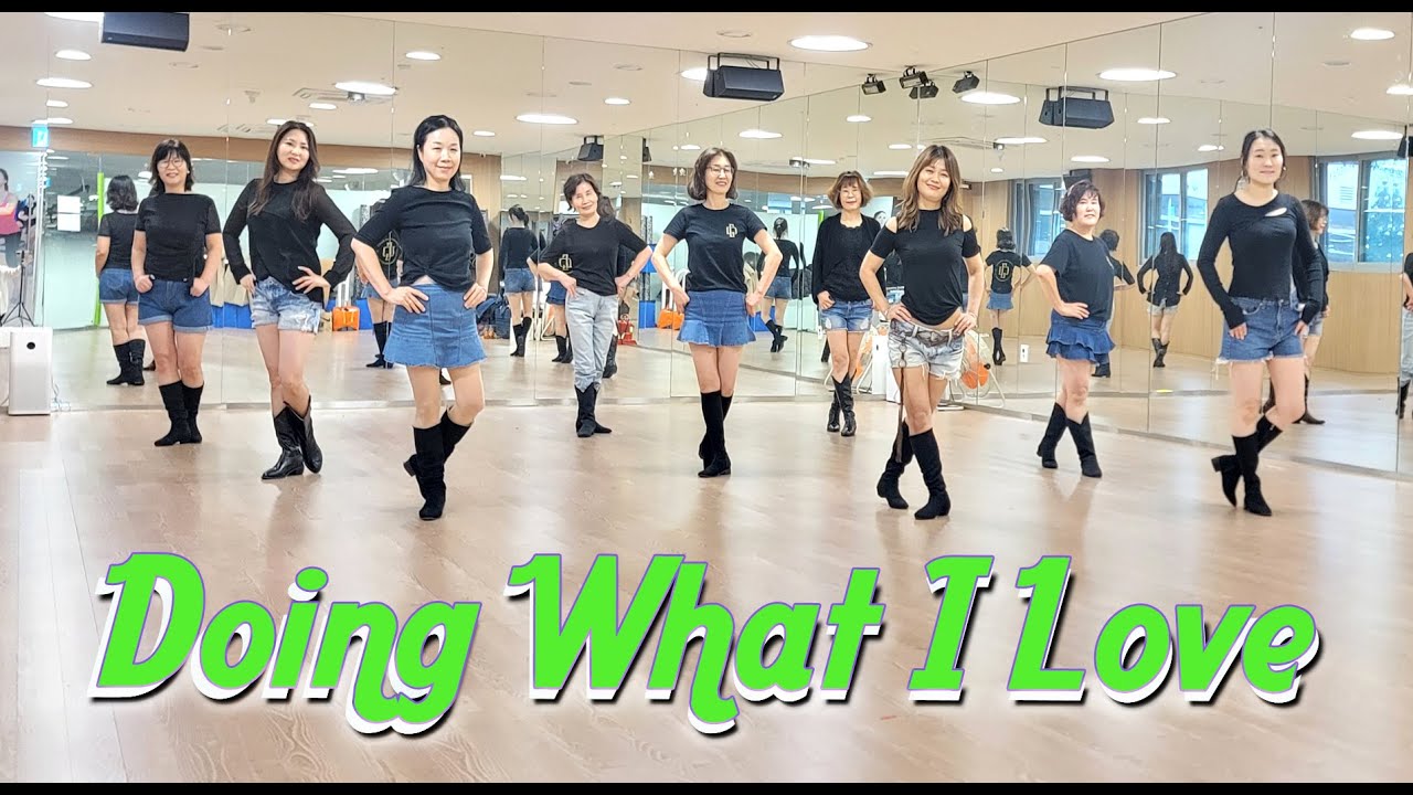 DOING WHAT  I LOVE - AB LINEDANCE ( Helen Parkyn)