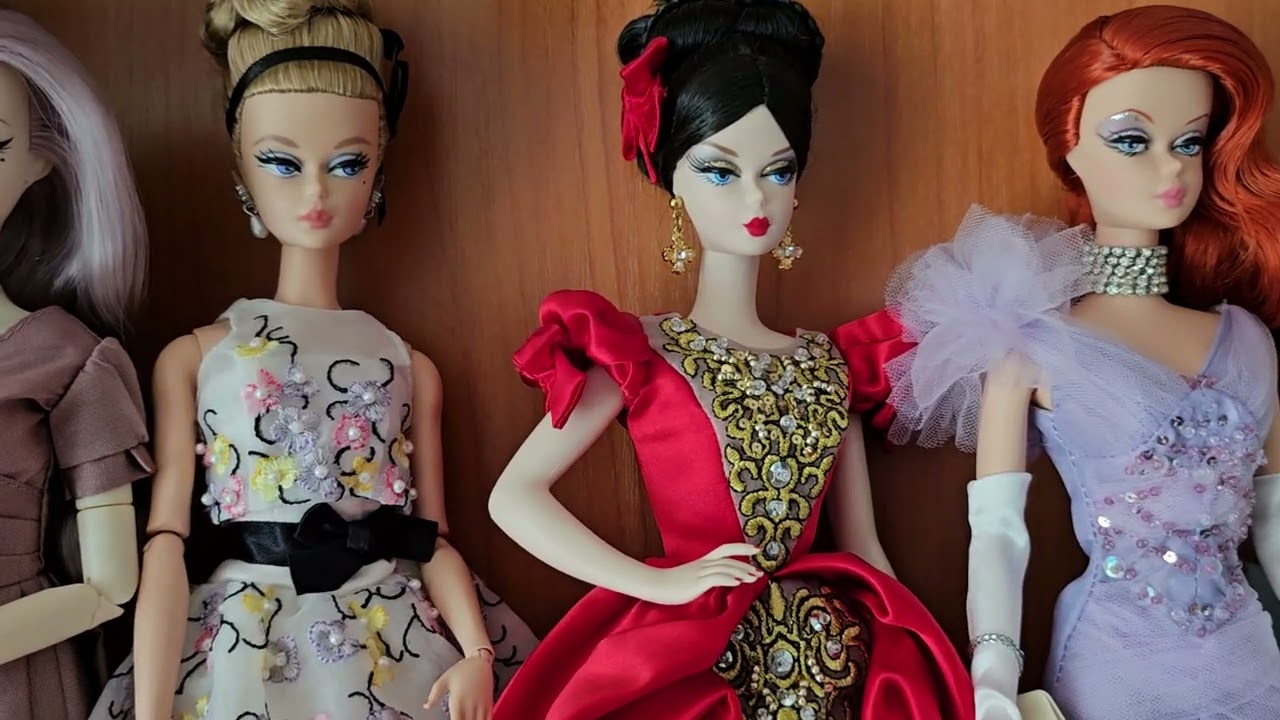 Обзор коллекции барби силкстоун silkstone barbie