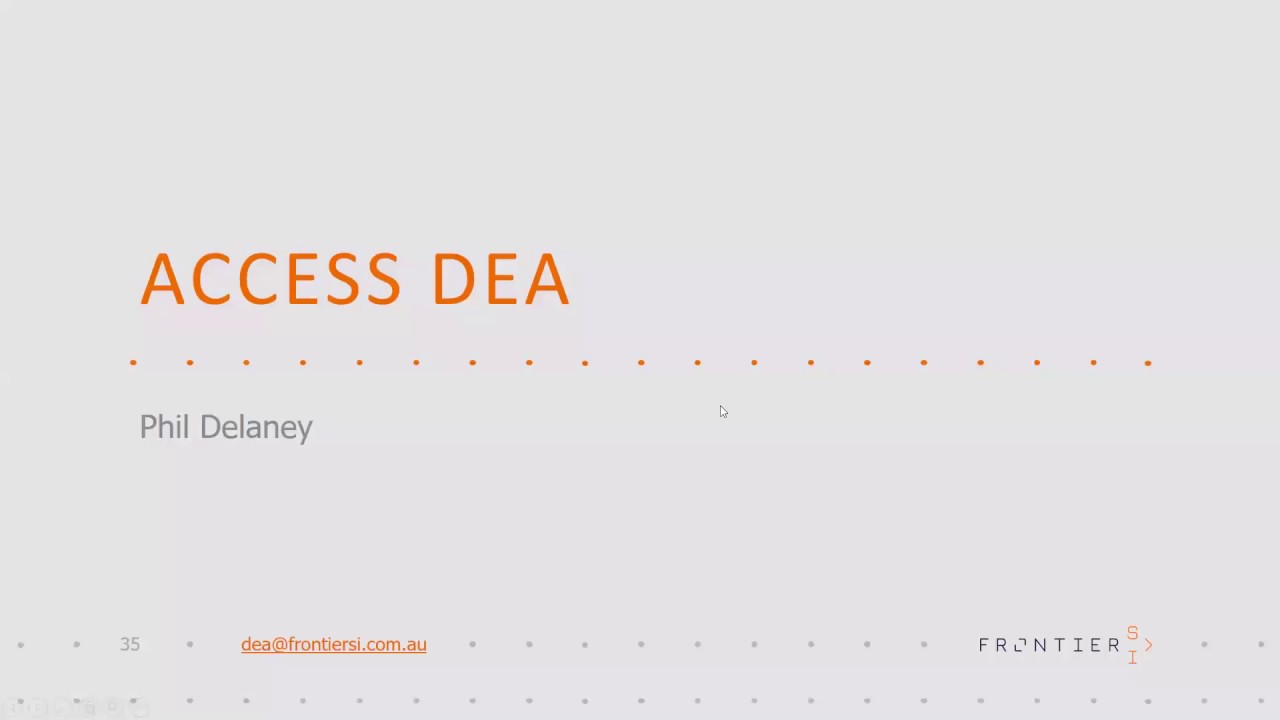 Digital Earth Australia Webinar -  View and Access DEA Data